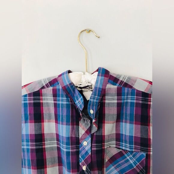 Vintage | sears maternity plaid pullover blouse | size 8 - Picture 4 of 7